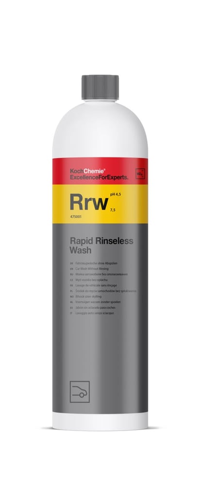كوش كيمي — شامبو بدون شطف Rapid Rinseless Wash — 1 لتر